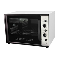 Forno Elétrico Bancada Fogatti Smart60s C/ Espeto Giratório - 110V