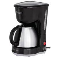 Cafeteira Elétrica Jarra Inox 750ml CM15 220v Black+Decker - 220V