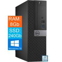 Desktop Dell Core i5 6 Geração 8Gb DDR4 SSD 240Gb