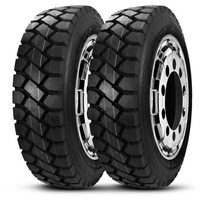 Kit 2 Pneu Aro 22.5 295/80R22.5 Xbri 152/149K TL Forza Block F1