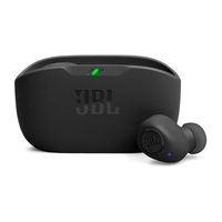 Fone de Ouvido JBL Wave Buds 2, Cancelamento de Ruído, Bateria Até 40 Horas, Bluetooth 5.3, Conexão Multipontos, IP54, Preto - JBLWBUDS2BLK