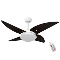 Ventilador Volare Quad Tabaco 127V e Controle Remoto