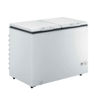 Freezer e Refrigerador Consul CHB42 Horizontal Com 414 Litros e 2 Portas Branco - 110V