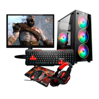 PC Gamer Completo Intel Core i5 Memoria Ram 16GB SSD 240GB Monitor HDMI Kit Gamer