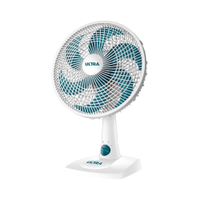 Ventilador de Mesa Mondial 30 cm ULTRA V-30, 6 Pás, 3 Velocidades, Branco e Azul - 220V