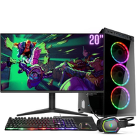 Computador Gamer Completo RGB Intel Core i5 8GB SSD 240GB Kit Gamer com Headset Monitor 20" Windows 10 3green Premium