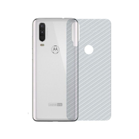 Pelicula Traseira de Fibra de Carbono Transparente para Motorola One Action - Gorila Shiel