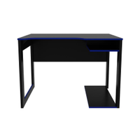 Mesa Gamer Multimoveis CR25057 Preta/Azul