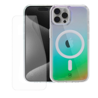 Kit Capa Magsafe Holo + Pelicula Hydrogel Gamer Fosca para iPhone 15 Pro Max - Gshield