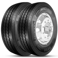 Kit 2 Pneu Pirelli Aro 17.5 215/75r17.5 126/124m MC01 Liso