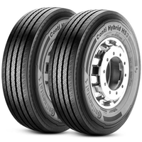 Kit 2 Pneu Continental Aro 22.5 295/80r22.5 152/148M Conti Hybrid HS3