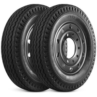 Kit 2 Pneu Pirelli Anteo Aro 16 7.50-16 121/120J TT AT52 Liso Rodoviário