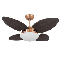 Ventilador De Teto Volare Vd28 Mini Cobre Pétalo 4 Pás 127v - 110V