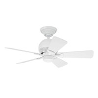 Ventilador de Teto Residencial Orbit Branco Hunter Fan Oficial 220v - 110V