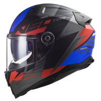 Capacete Ls2 Vector II FF811 Absolute Azul Tricomposto Moto - 58