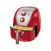 Fritadeira Elétrica Air Fryer 8 Litros Mondial Afn80 5993-02 Vermelho/inox 220v - 220V