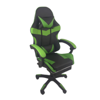 Cadeira Gamer Stillus Ergonômica Com Apoio Para Os Pés - Verde