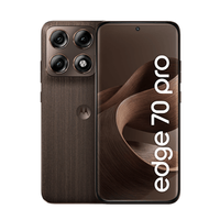 Smartphone Motorola Edge 70 Pro 5G 512GB 24GB (12GB RAM+12GB Ram Boost), 4 câmeras de 50MP, Tela 1.5K extreme AMOLED 144Hz, Bateria 6500 mAh, IP68/IP69 - Madeira