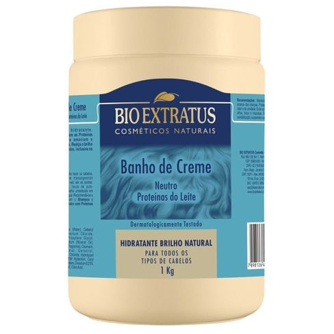 Creme De Tratamento Bio Extratus Nutri Proteínas Do Leite 1Kg