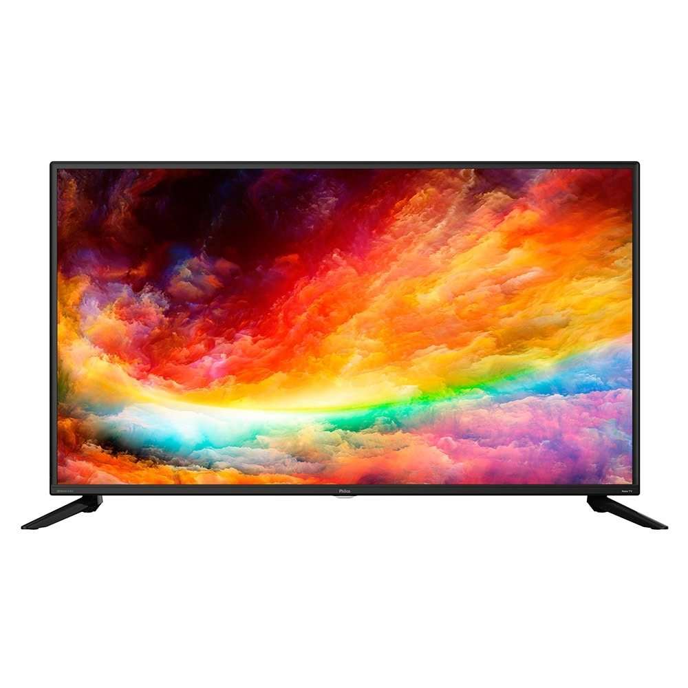 Smart TV LED 42" Philco TV42G52RCF Full HD com Wi-Fi, 2 USB, 2 HDMI, Dolby Aúdio, Roku, 60Hz