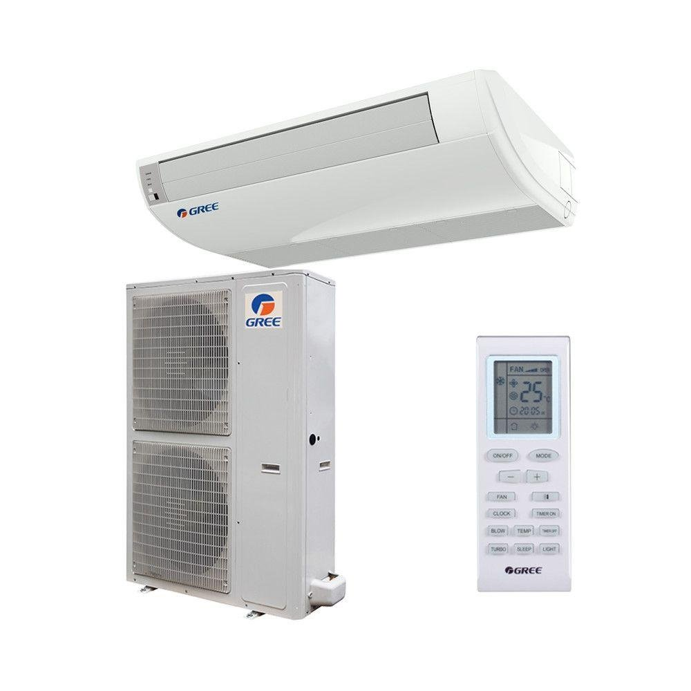 Ar Condicionado Split Piso Teto Inverter 60000 BTUs Gree Quente e Frio 220V Monofásico GUH