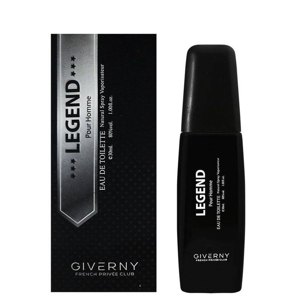 Perfume Masculino Giverny Legend Pour Homme Eau De Toilette - 30Ml