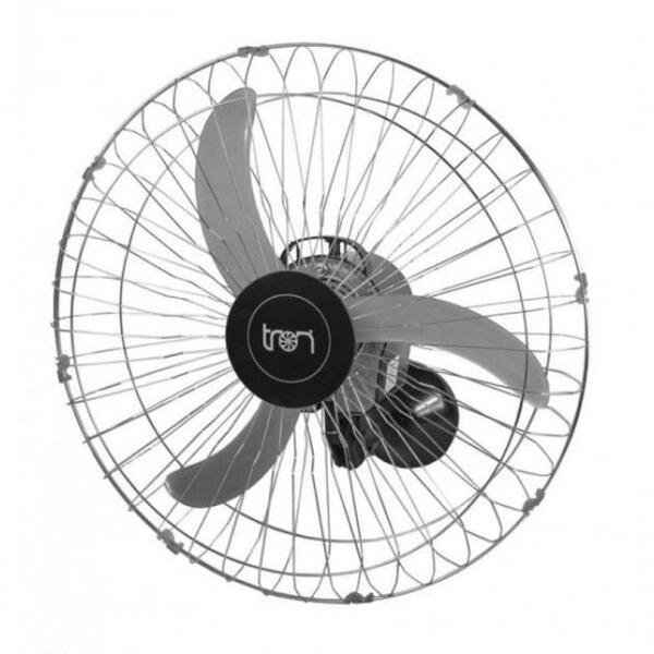 Ventilador de Parede Oscilante 60 cm Bivolt Zincado