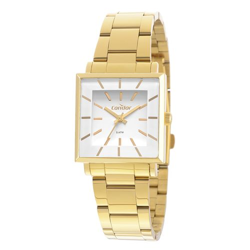 Relógio Condor Feminino Bracelete Dourado CO2035EXM/K4B CO2035EXM/K4B