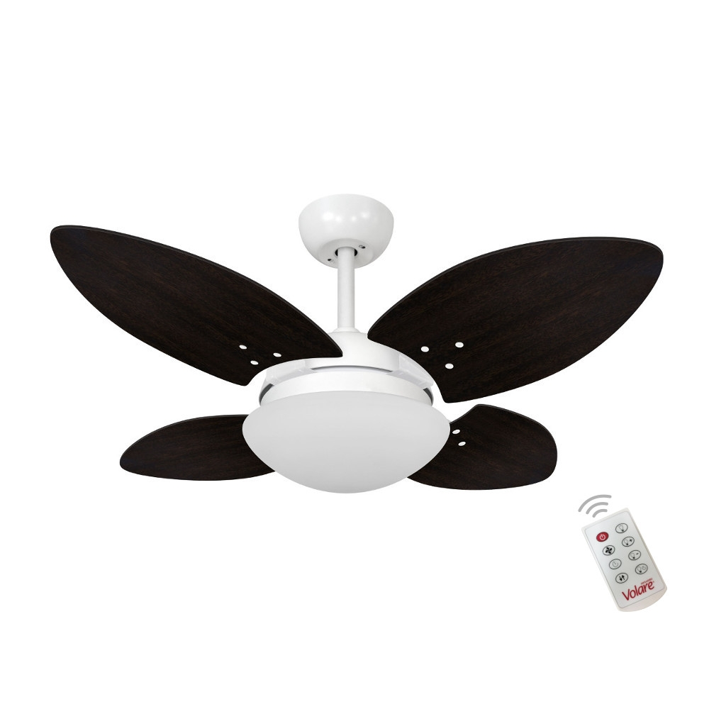 Ventilador Lil Prince Tabaco 220V e Controle Remoto