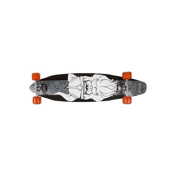 Skate Longboard 96,5cm x 20cm x 11,5cm Preto