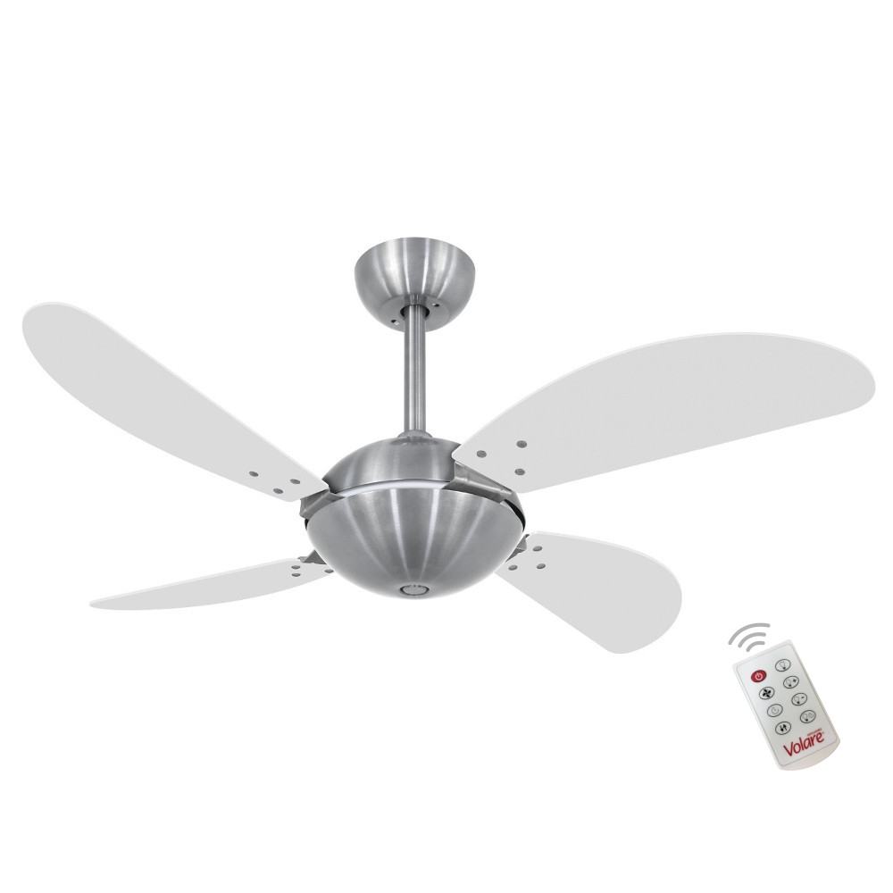 Ventilador Volare Fly Off Branco 220V e Controle Remoto