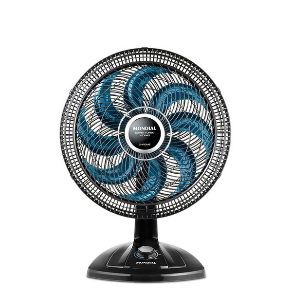 Ventilador de Mesa Mondial Turbo 8 Pás VTX-40-CHROME - 220V