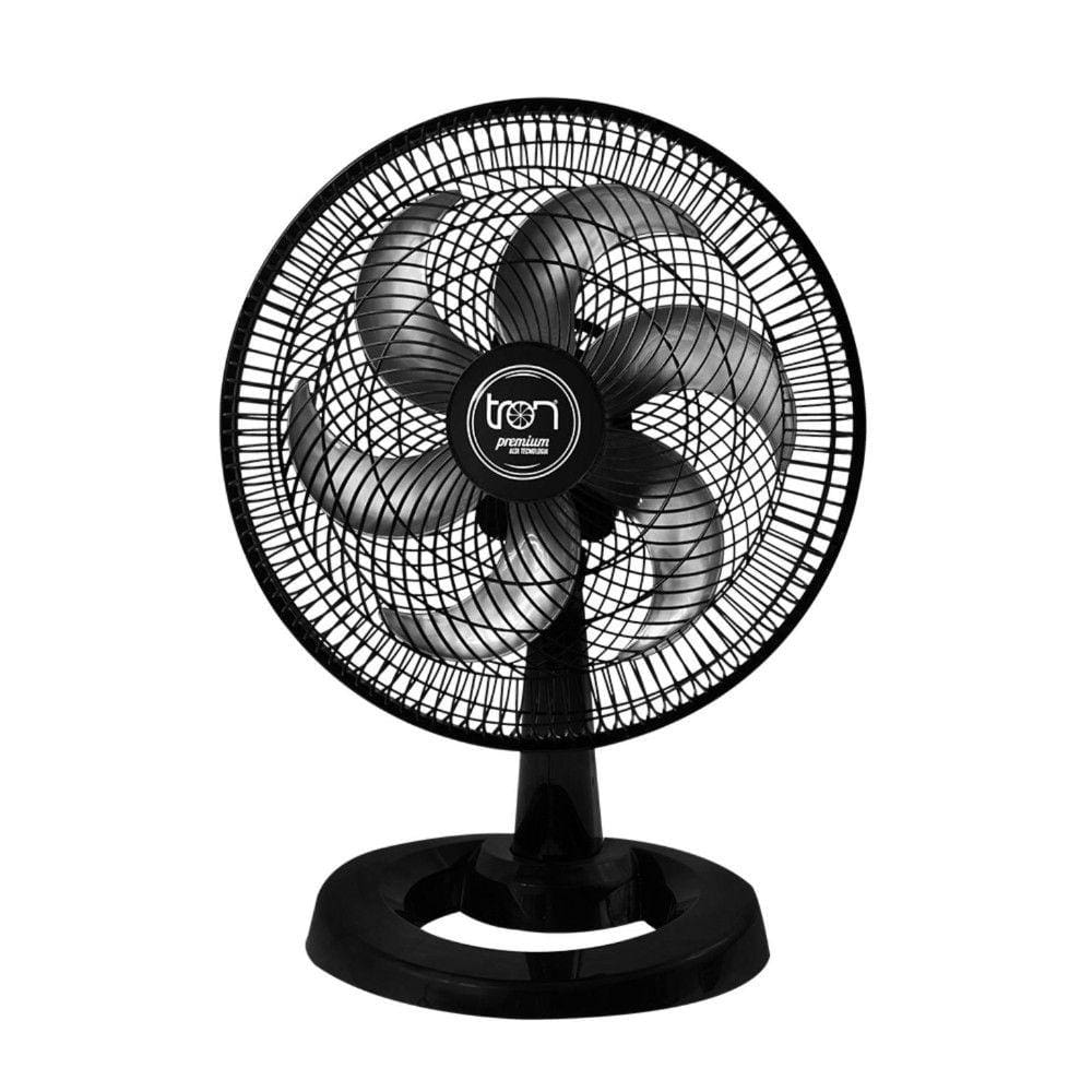 Ventilador De Mesa Premium 50 cm 127V Preto Tron - 110V