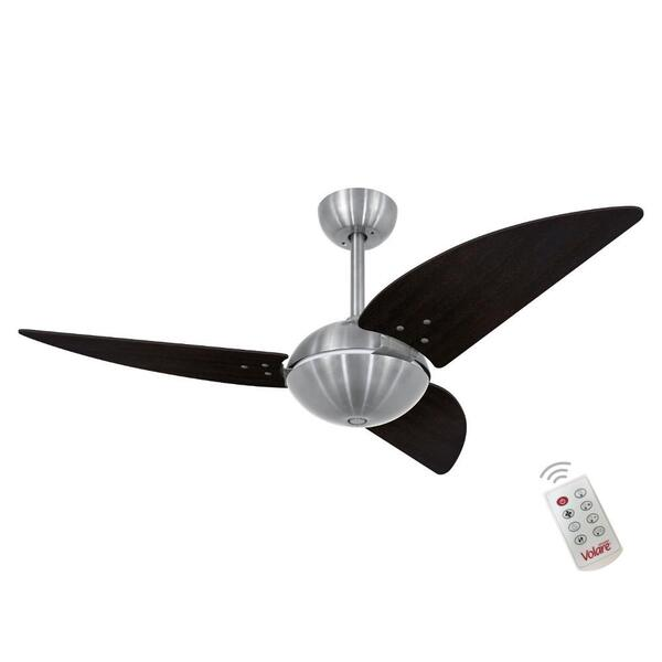 Ventilador Volare Off Class Tabaco 127V e Controle Remoto