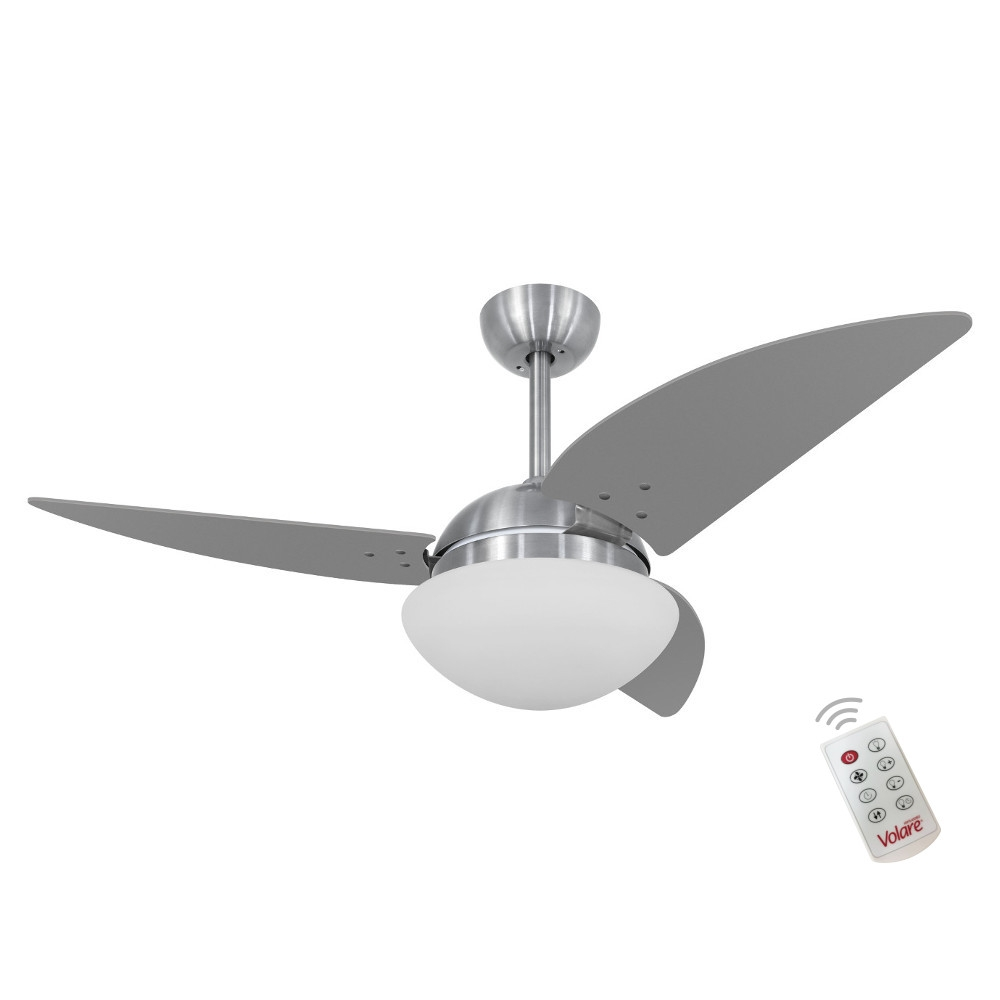 Ventilador Clear Titanio 220V e Controle Remoto