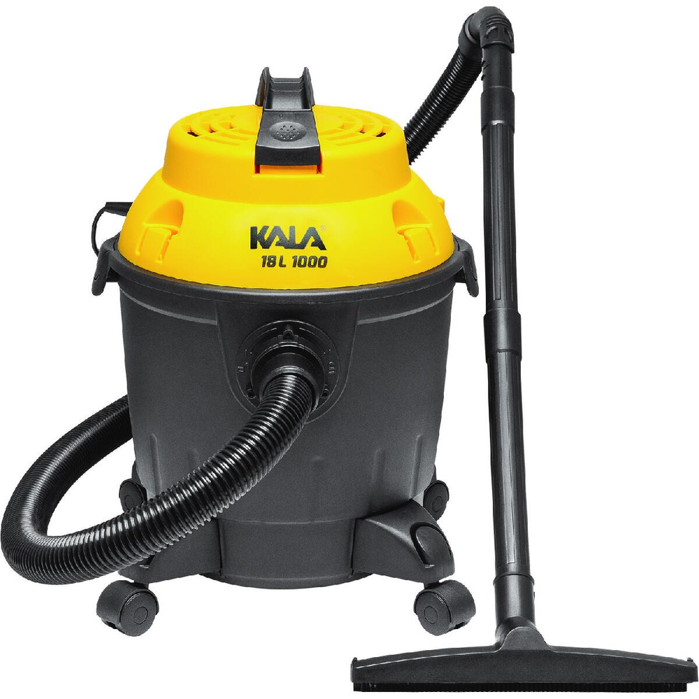 Aspirador Água e Pó 18L 1400W 220V com 8 Acessórios Kala