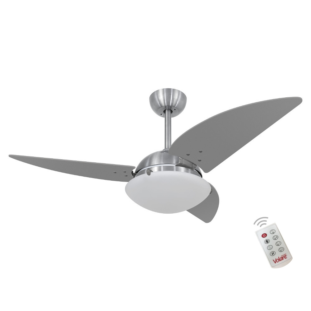 Ventilador Volare Class Titanio 127V e Controle Remoto