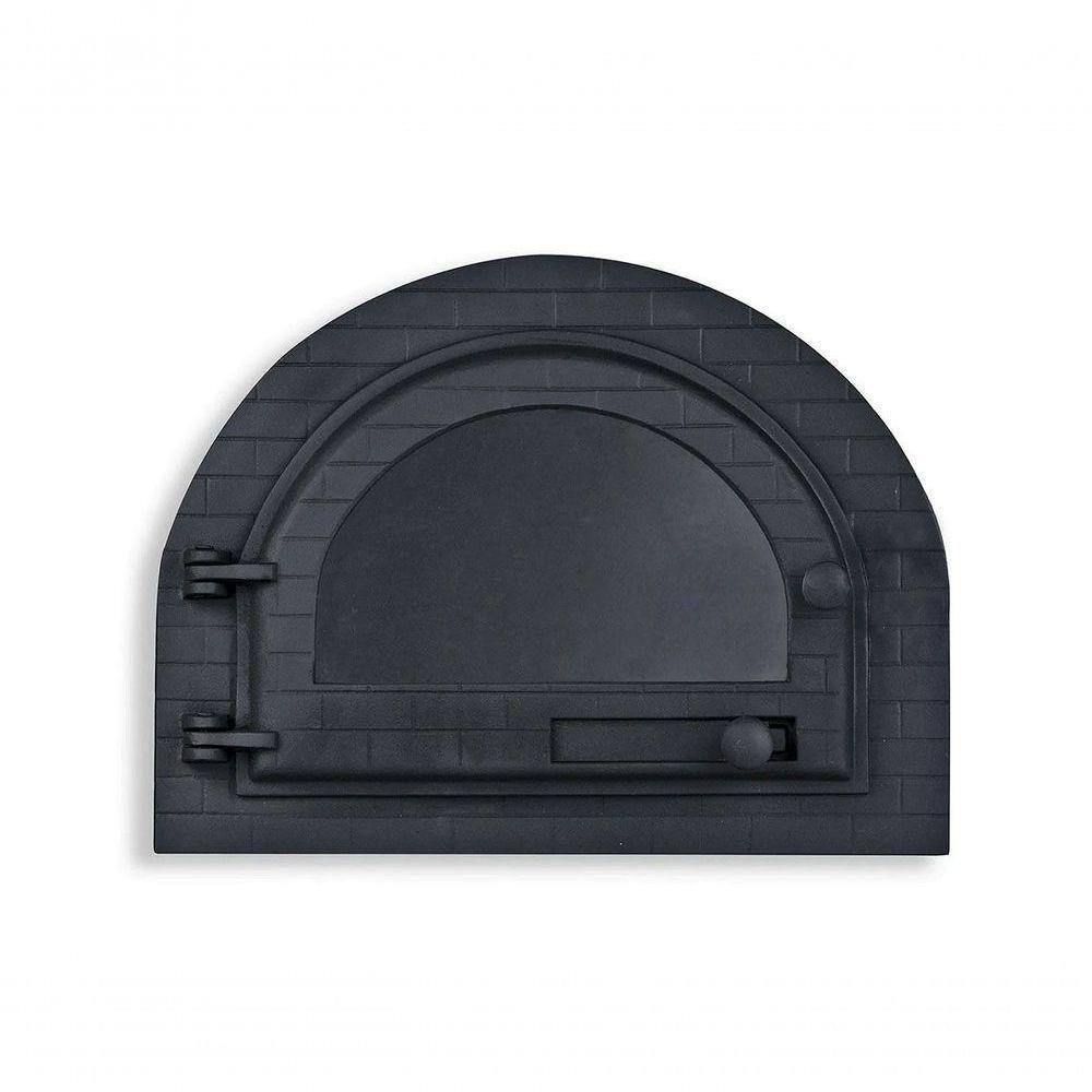 Porta Forno Ferro Igloo Com Vidro Libaneza 26,5X36,5Cm