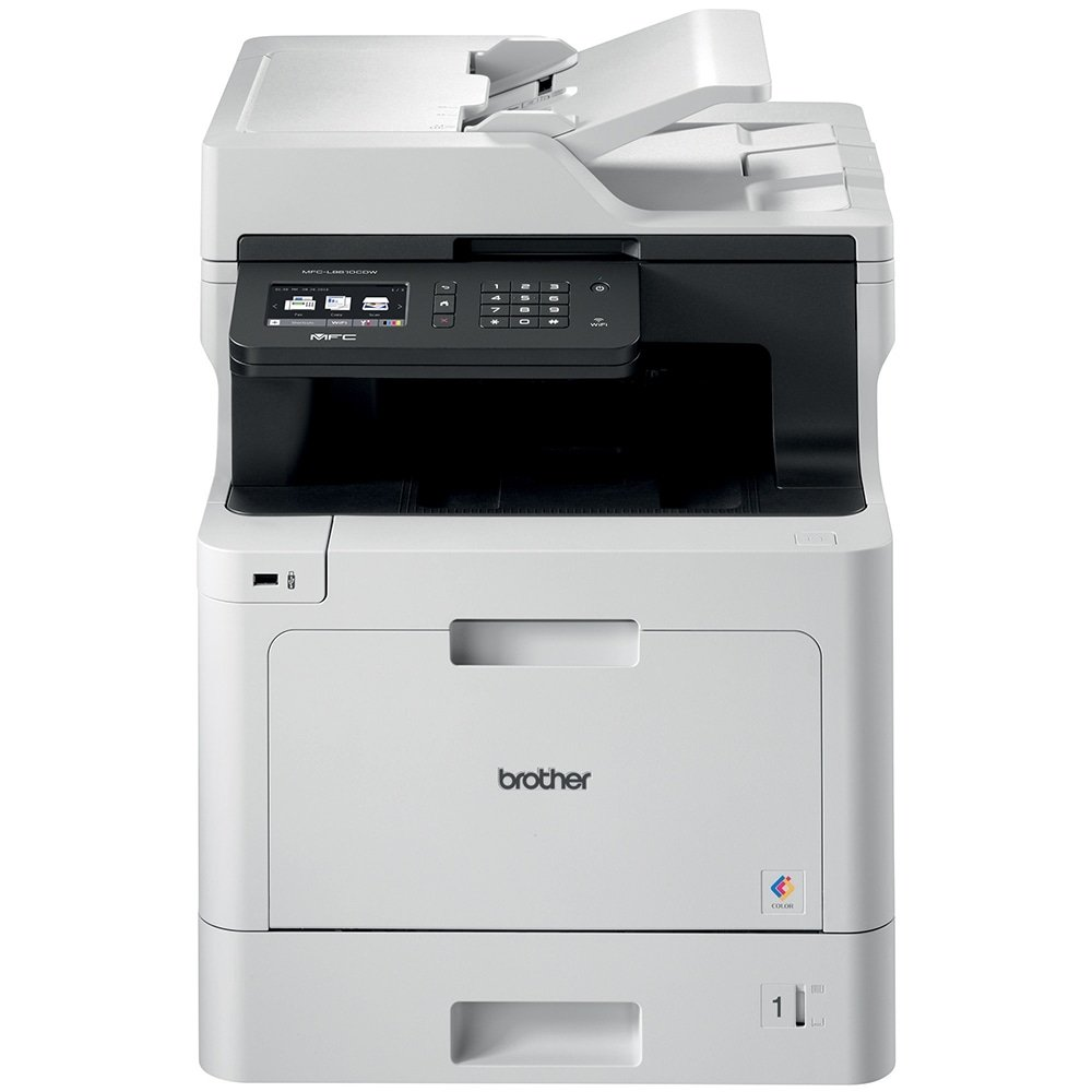 Multifuncional Brother MFCL8610CDW, Laser, Colorida, Wi-Fi, USB, Branco