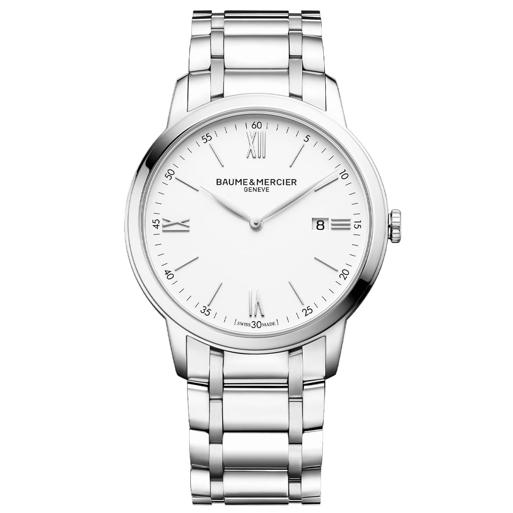 Relógio Baume & Mercier Masculino Aço M0A10526 05 ATM