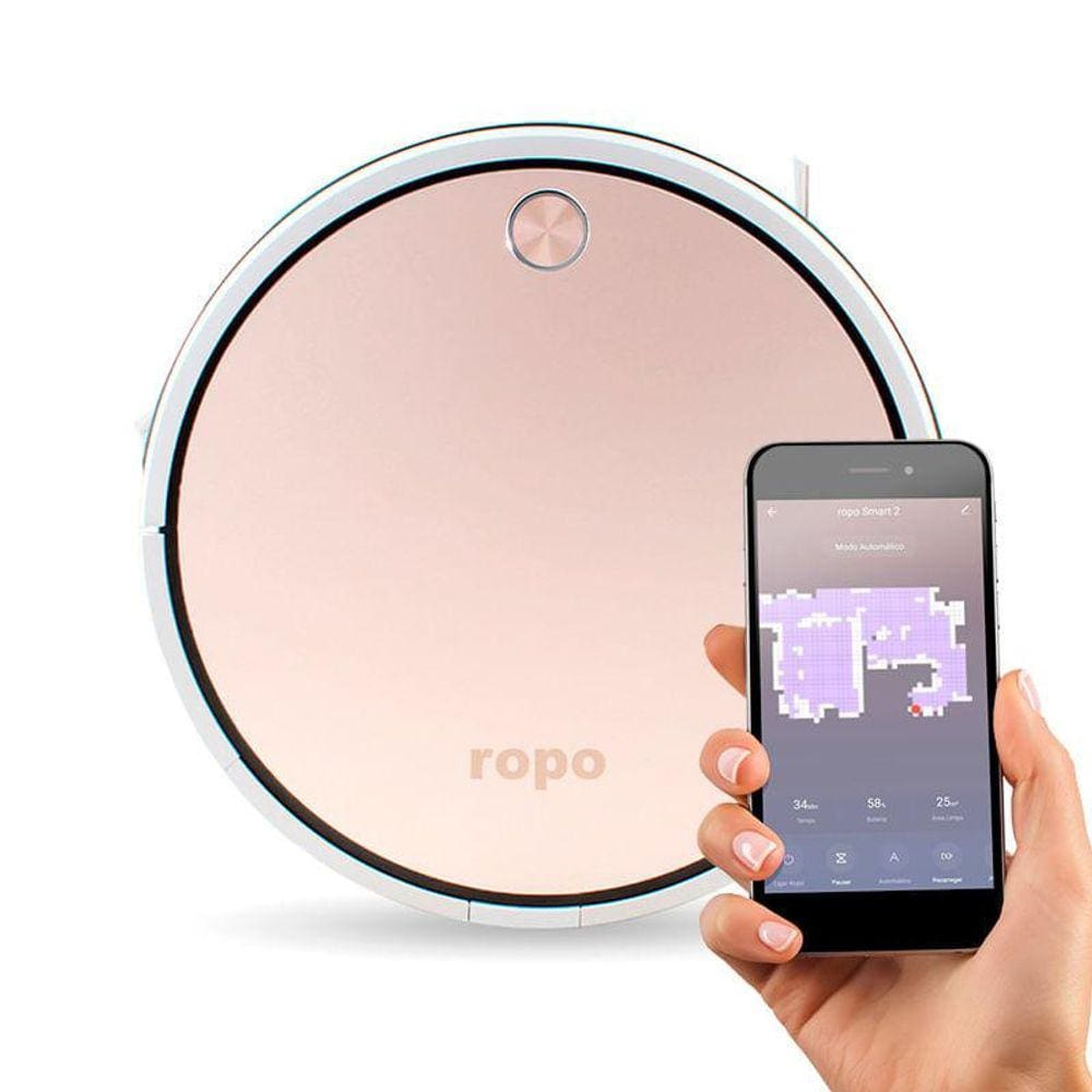 Aspirador Robô Ropo Smart 2 Bivolt - Bivolt