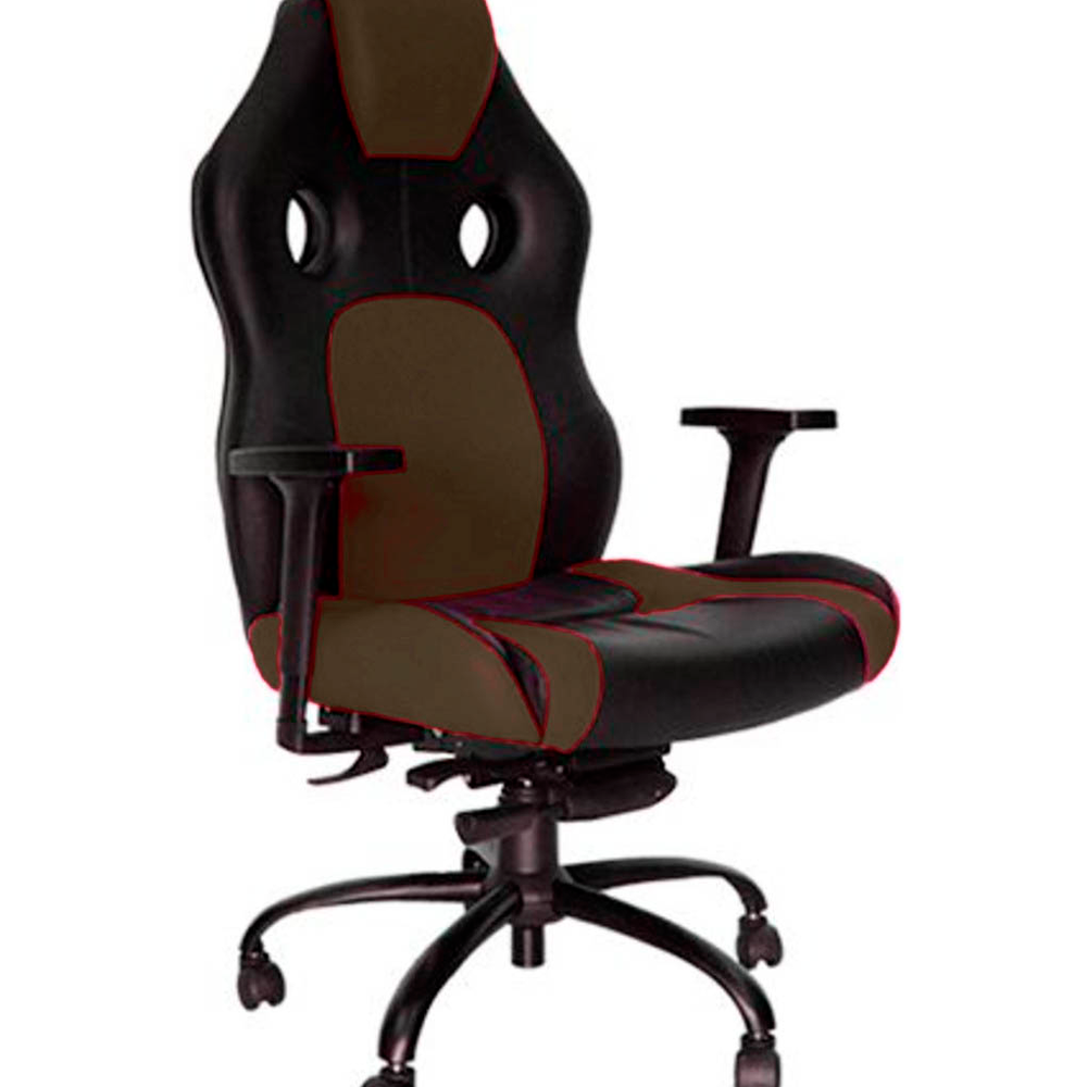 Cadeira Gamer para Escritório Linha Gamer Racing Marrom