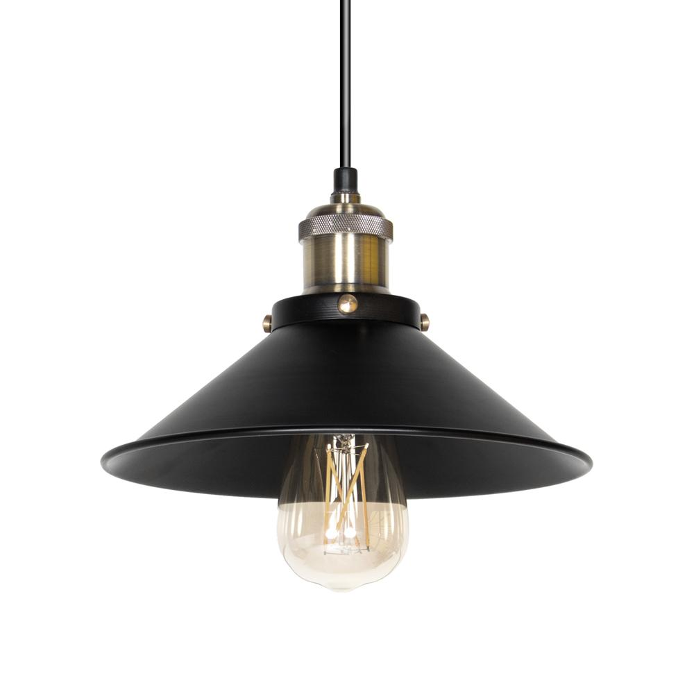 Luminária pendente Loft Hat Chapéu Retro