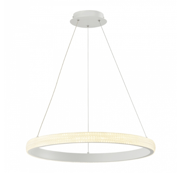 Pendente Led Anilla Sand White 1 Anél