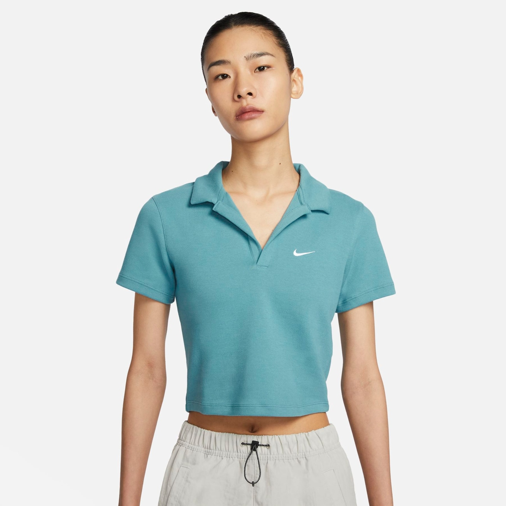 Camiseta Nike Polo Essential Feminina