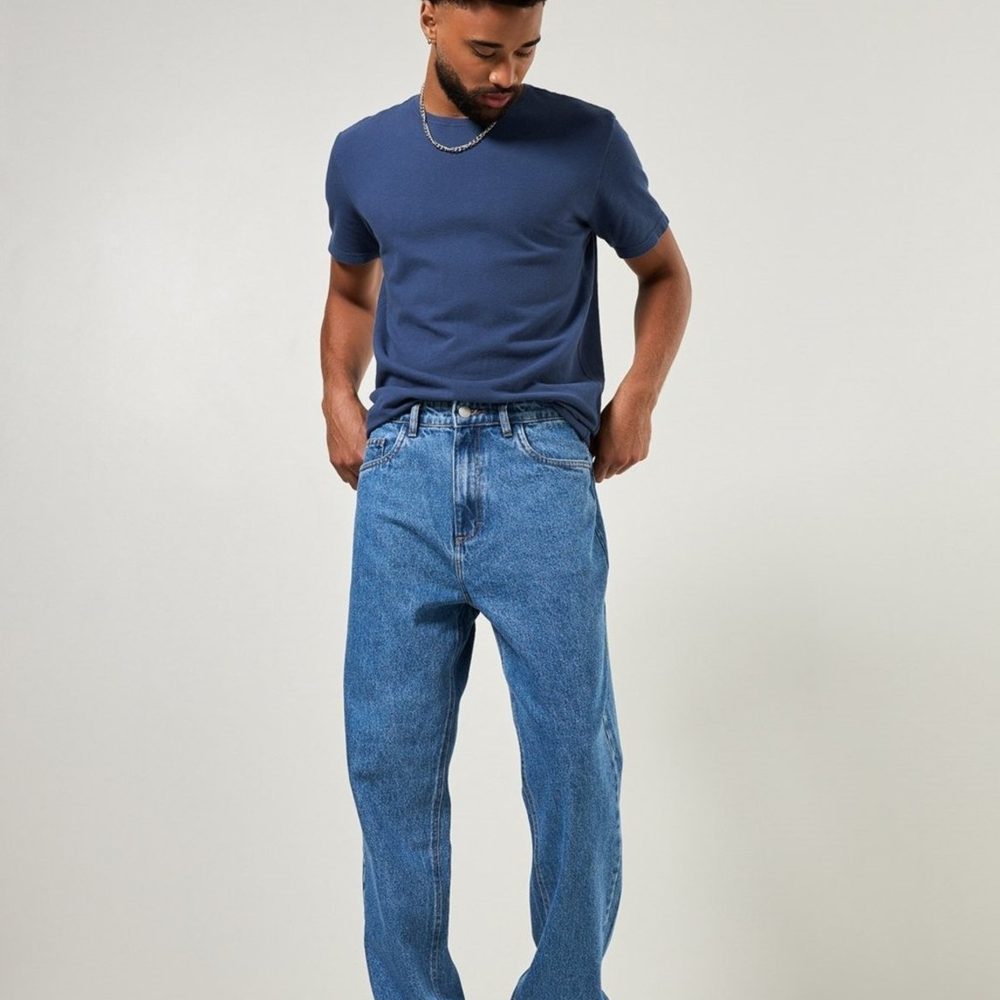 Calça Reta Jeans