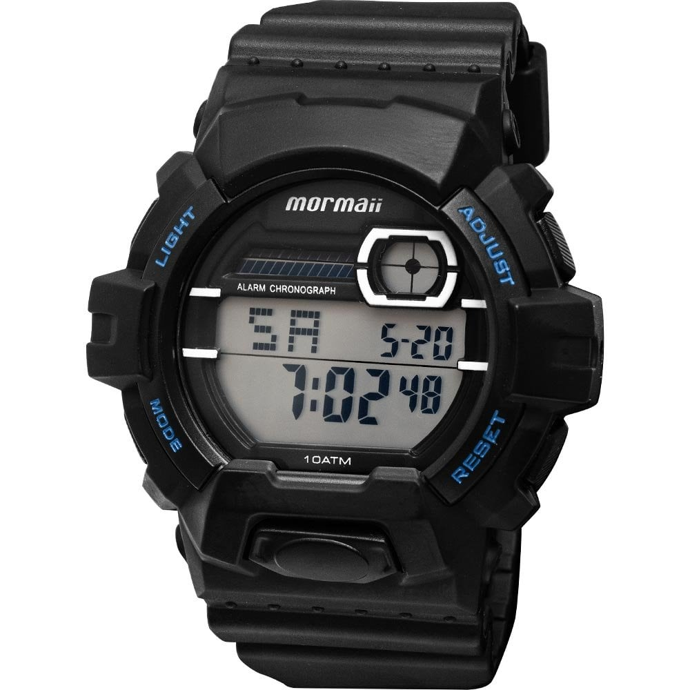 Relógio Digital Mormaii Masculino Wave MO8090AB/8A