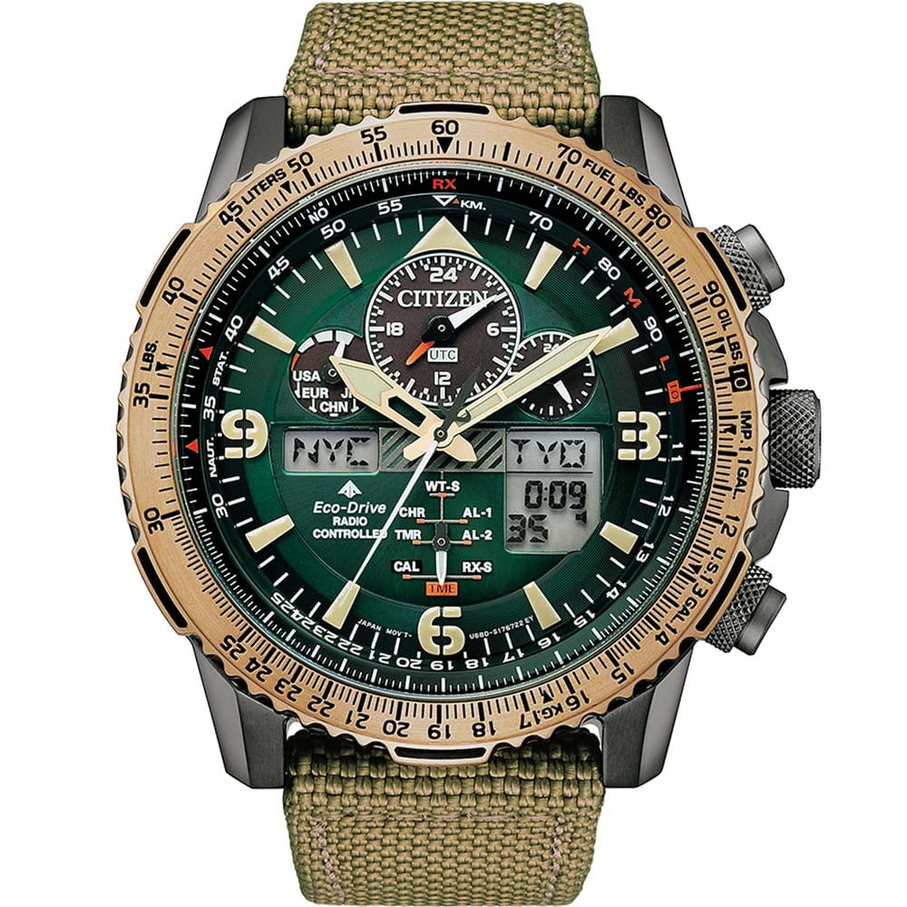 Relógio Citizen Masculino Promaster Eco-Drive SkyHawk JY8074-11X