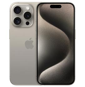 IPhone 15 Pro Apple (256GB) Titânio Natural, Tela de 6,1, 5G e Câmera de 48MP