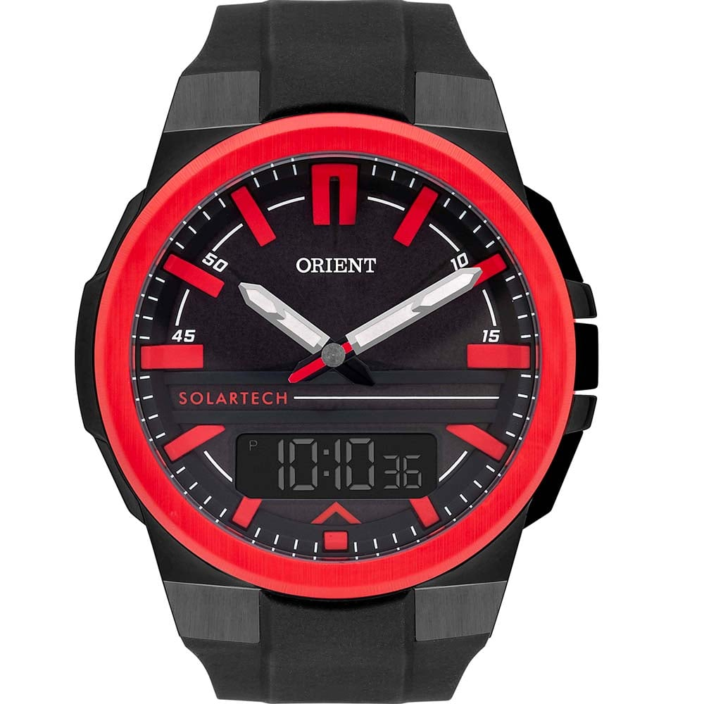 Relógio Orient Masculino Solar Tech MTSPA004P1PX